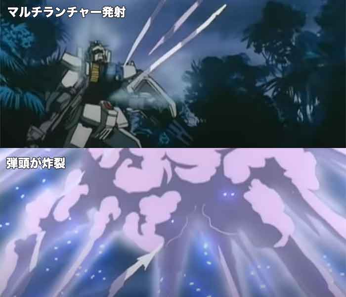 歴代ガンダムの実弾兵器の種類 特徴と装備機種まとめ 宇宙世紀ガンダムシリーズ 幽封館 ゆんぷる Blog