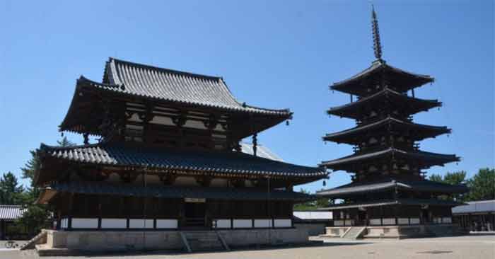 奈良のランドマーク / 法隆寺の五重塔