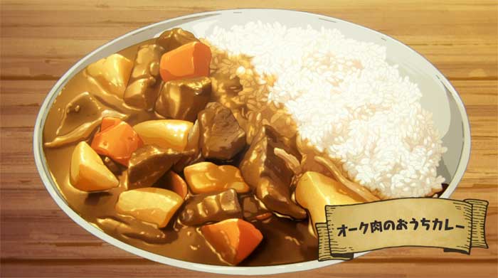 オーク肉のおうちカレー