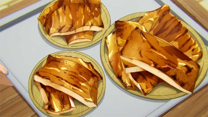 クラーケン焼き(皿に盛り付けver)