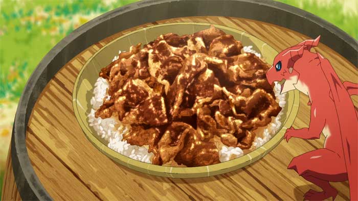 ワイバーンの焼き肉丼