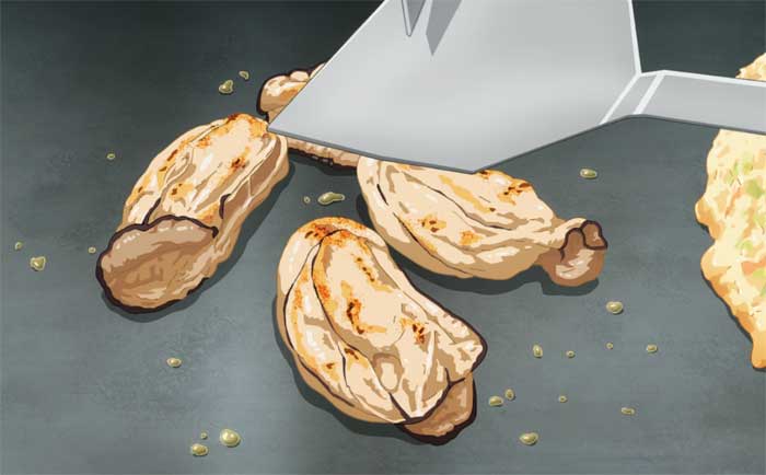焼いたカーキ(牡蠣)