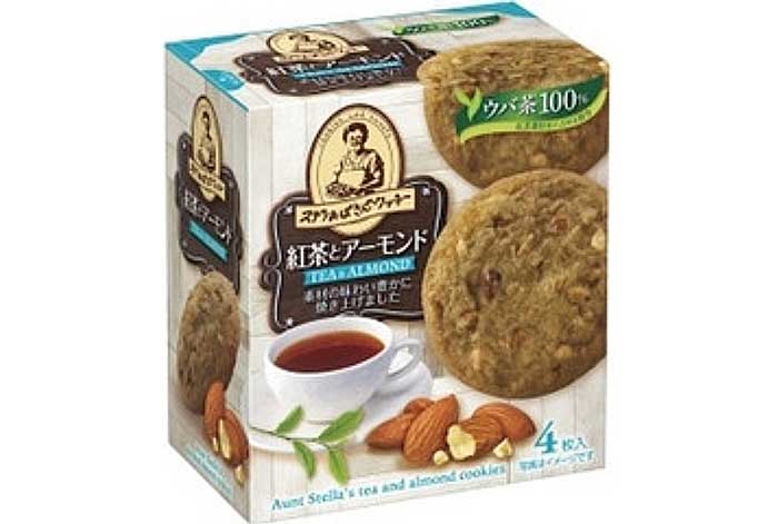ステラおばさんの紅茶とアーモンドクッキー