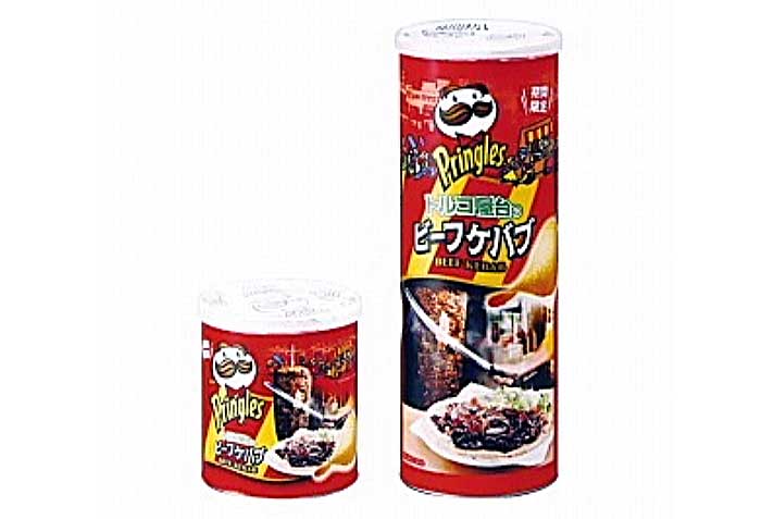 プリングルズ(トルコ屋台のビーフケバブ)