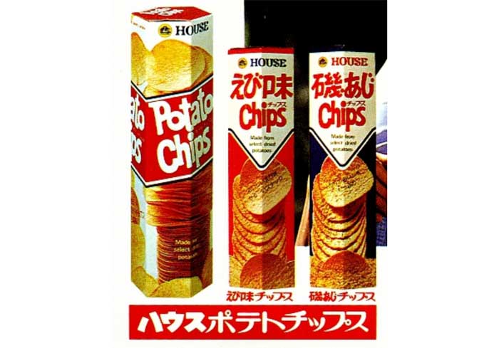 ハウス・ポテトチップス(えび味、磯あじ)