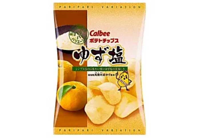 ポテトチップス(ゆず塩)