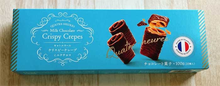 キャトルウール・クリスピークレープ(ミルクチョコ)
