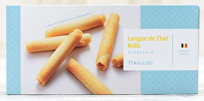 ラングドシャロール(ベルギー輸入品)