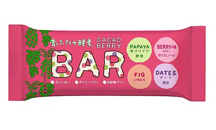 カカオベリーバー