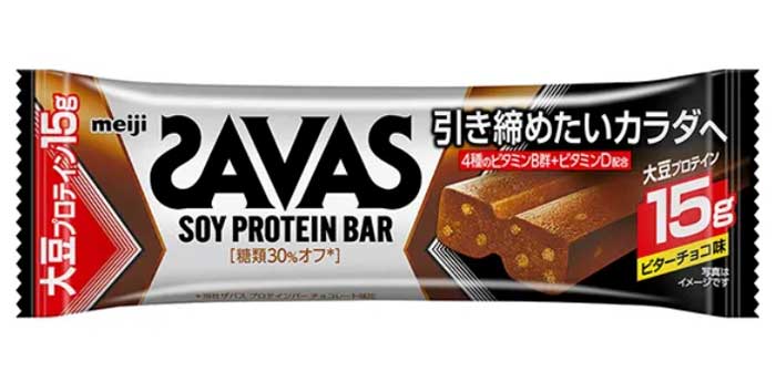 ザバス・ソイプロテインバー